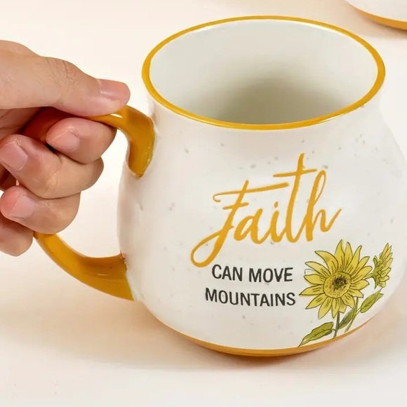 Faith can move mountains Coffee mug - Picture 2 of 8
